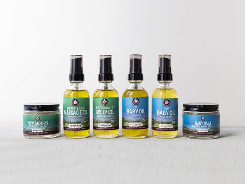 Conceiving Clean and Comforting Infusions to Protect the Skin of New Mothers and Their Baby