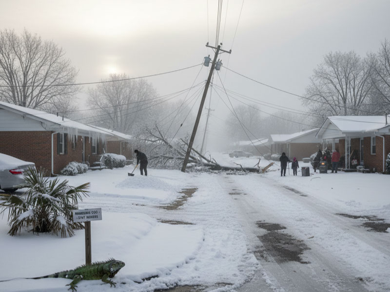 Deep Freeze Grips the US After Powerful Winter Storm