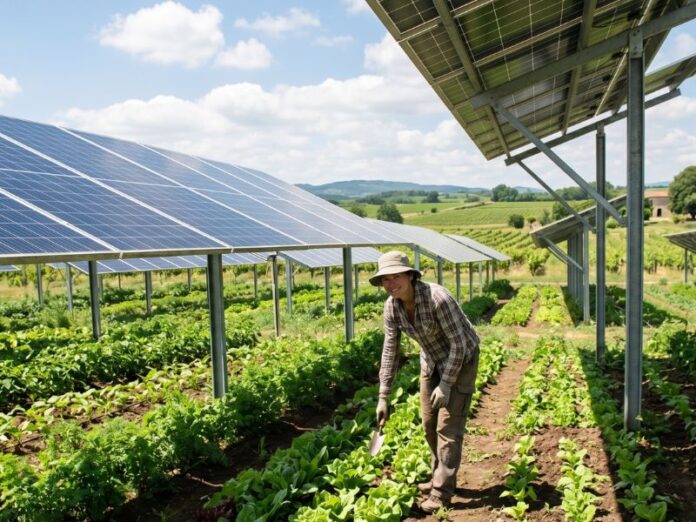 Agrivoltaics Emerges as a Powerful Solution for Sustainable Farming